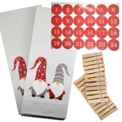 Adventskalender Wichtel Selbst Befüllen Bastel Set 72.tlg Weihnachten