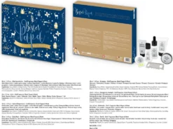 Itenga Adventskalender Gefüllt "Bester Papa" Blau Gold -Künstliche Weihnachtsbäume das Geschäft 44a1f8b0b7bb69281ee780fd6f7376ea