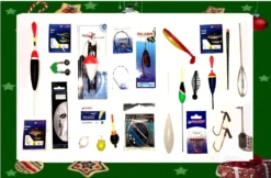 FÜLLUNG FÜR ADVENTSKALENDER FÜR Angler 24 Tage ÜBERRASCHUNGSKALENDER WEIHNACHTSKALENDER