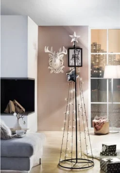 Garten-Weihnachtsbaum 240 Cm Mit 150 Warmweißen LED 76618 -Künstliche Weihnachtsbäume das Geschäft 48ae673a293d302508cd9de7fc37bec3 1