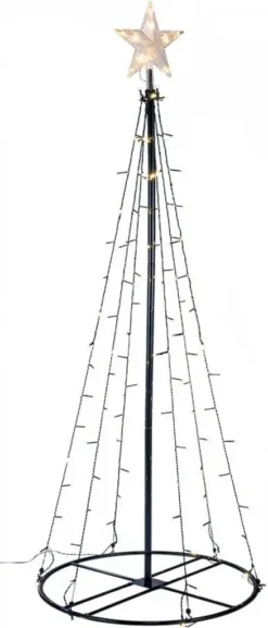 VIDAXL HI Weihnachtsbeleuchtung Weihnachtsbaum-Alternative 106 LEDs 180 Cm -Künstliche Weihnachtsbäume das Geschäft 48f6b88cbde6568911dda068239a889d