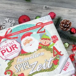 ROTH Adventskalender PUR 'Familienspielzeit' 2021 Mit 4 Türchen, Für Jeden Adventssonntag Eines, Enthält Spiele Für Die Familie -Künstliche Weihnachtsbäume das Geschäft 4b18a0fbf1f9857b584e36bff38f70f7