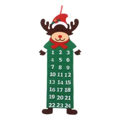 Weihnachten Adventskalender Advent Kalender Zum Selbst Befüllen Deko Hoch Kalender (Hirsch)