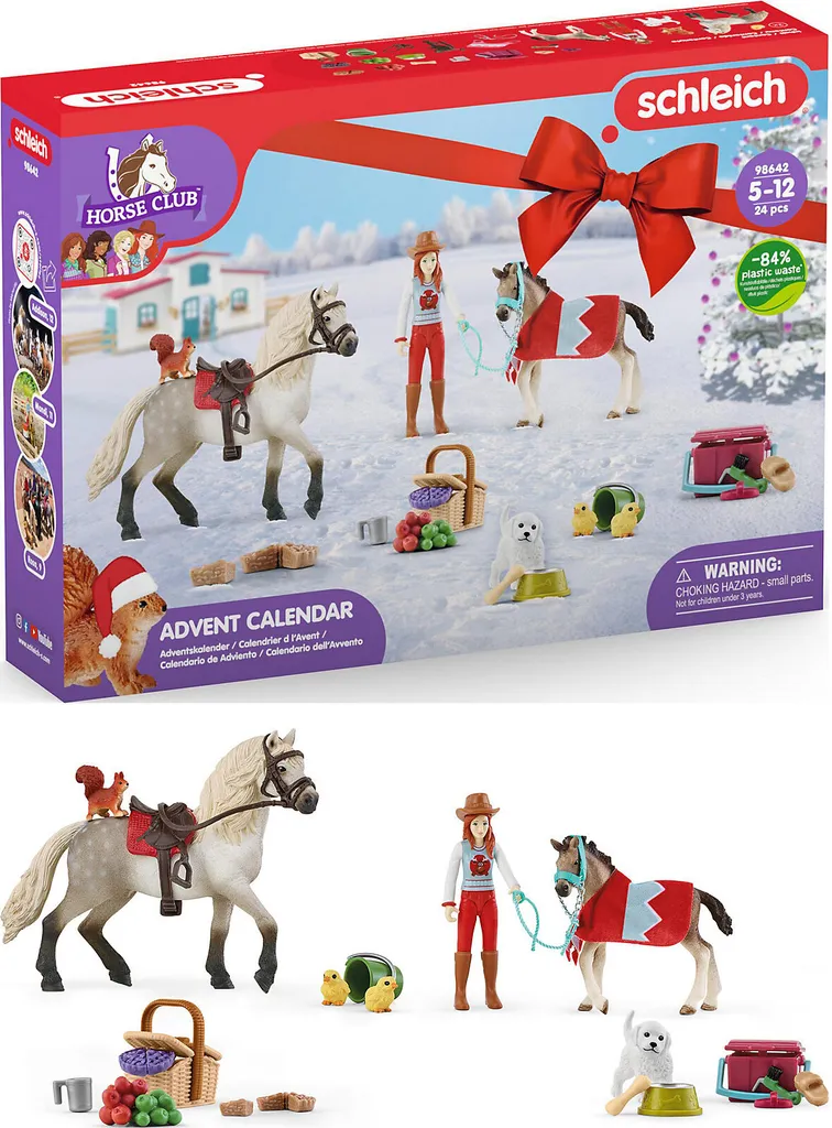 Schleich Spielwaren Schleich Horse Club 98642 Adventskalender HC 2022 Adventskalender Zum Spielen Saison Adventskalender PB22 HK22 6 Schleich Spielwaren Schleich Horse Club 98642 Adventskalender HC 2022 Adventskalender Zum Spielen Saison Adventskalender PB22 HK22 – Bild 6