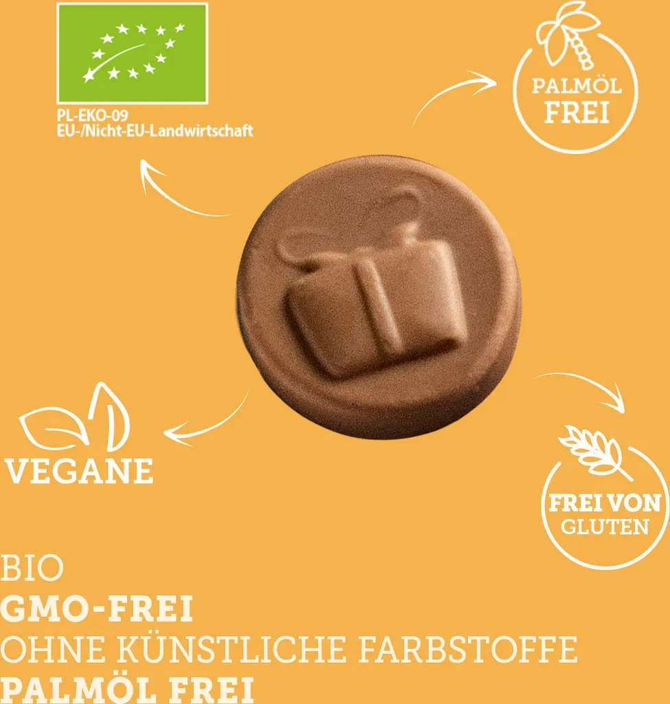 Vegan Adventskalender Mit ORGANIC Schokolade | BIO Weihnachtskalender 2022 | Snack-Kalender Für 2022 6 Vegan Adventskalender Mit ORGANIC Schokolade | BIO Weihnachtskalender 2022 | Snack-Kalender Für 2022 – Bild 6