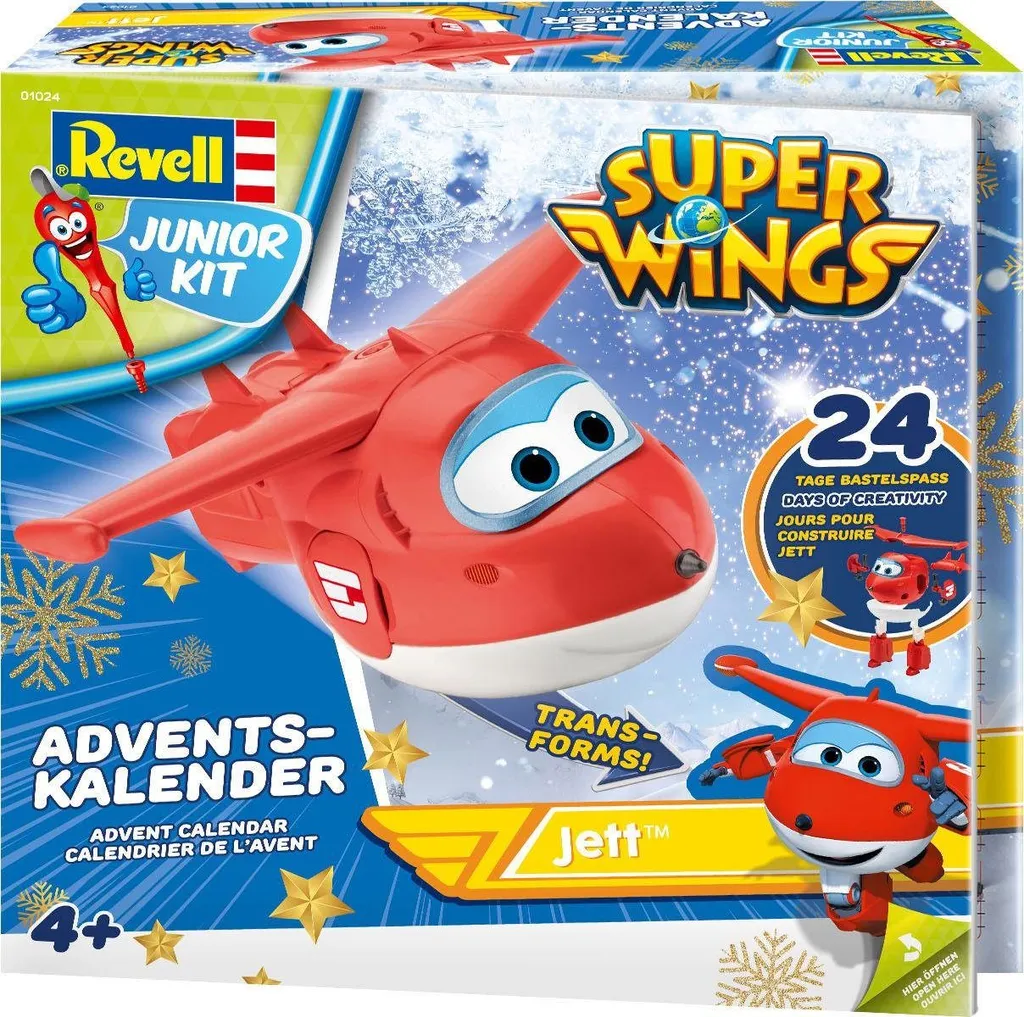 Revell Adventskalender 2019 Super Wings 2 Revell Adventskalender 2019 Super Wings – Bild 2