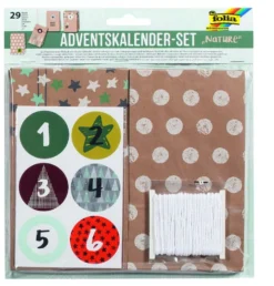 Folia Adventskalender 24 Adventstütchen "NATURE" -Künstliche Weihnachtsbäume das Geschäft 4f0a00cbfacd255493a73fbf71032682