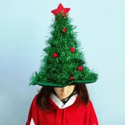 Weihnachtsmützen Baum Mit LED Bunte Lichter Pompons Weihnachten Kostüm Für Erwachsene Kinder Grün -Künstliche Weihnachtsbäume das Geschäft 505761314327ebdd53321cb37b085ee4