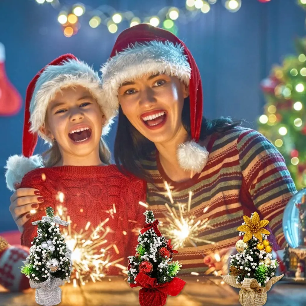 Mini Weihnachtsbaum Klein Künstlicher Tannenbaum, Weihnachten Dekoration Weihnachtsbaum, Baumschmuck Weihnachtskugeln Künstliche Weihnachtsbäume Weihnachts Desktop Dekoration 20CM 4 Mini Weihnachtsbaum Klein Künstlicher Tannenbaum, Weihnachten Dekoration Weihnachtsbaum, Baumschmuck Weihnachtskugeln Künstliche Weihnachtsbäume Weihnachts Desktop Dekoration 20CM – Bild 4