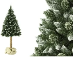 Künstlicher Weihnachtsbaum 180 Cm Schnee Kiefer Christbaum Tannenbaum Mit Stamm Diamond Pine -Künstliche Weihnachtsbäume das Geschäft 510f7e15a5cc3ad467c227fc67b81737