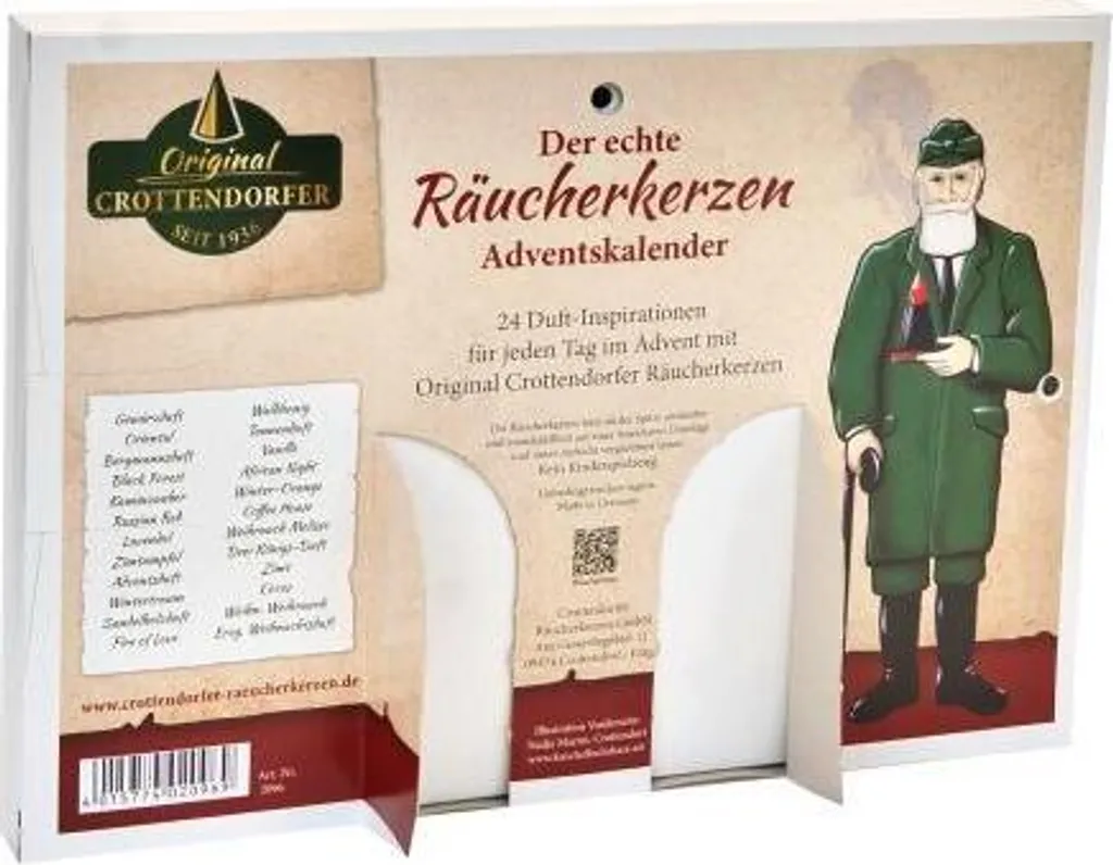 Der Echte Räucherkerzen Adventskalender Mit 24 Verschiedenen Crottendorfer Räucherkerzen 4 Der Echte Räucherkerzen Adventskalender Mit 24 Verschiedenen Crottendorfer Räucherkerzen – Bild 4