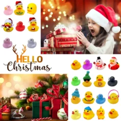 2022 Weihnachten Adventskalender, 24 Tage Ente Spielzeug Weihnachts Countdown Kalender Blindbox Weihnachtsgeschenk Für Erwachsene Und Kinder -Künstliche Weihnachtsbäume das Geschäft 53d1e589fb56f8d47d04d886a60b2edd 1