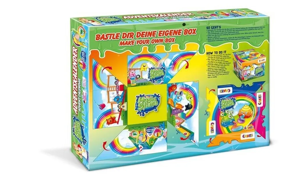 CRAZE, Adventkalender Adventskalender 2021 Magic Slime Mit 24 Slimeartikeln, 33463 3 CRAZE, Adventkalender Adventskalender 2021 Magic Slime Mit 24 Slimeartikeln, 33463 – Bild 3