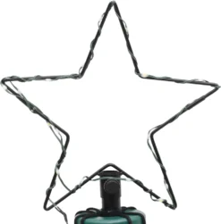 VidaXL LED-Weihnachtsbaum Mit Erdnägeln Warmweiß 200 LEDs 180 Cm