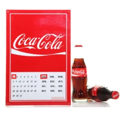 Coca-Cola Magnetkalender „Coca Cola“ Mit Zwei Feldern Für Tag Und Monat
