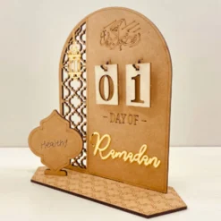Ramadan Kalender Aus Holz Eid Countdown Kalender Mit Den Zahlen 0-9 Kombiniert Werden, Eid Mubarak Kalender Adventskalender Dekoration - A -Künstliche Weihnachtsbäume das Geschäft 58fc21fbb04f3adf1774d8475f3bfa3f