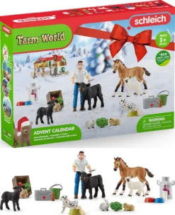 Schleich Farm World 98643 Adventskalender FW 2022, 15 Zubehörteile -Künstliche Weihnachtsbäume das Geschäft 59967d3224683236c776c62c0224ca5b