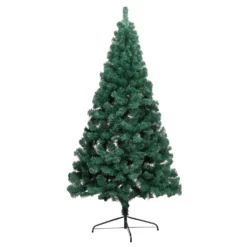 VidaXL Künstlicher Halber Weihnachtsbaum Mit Ständer Grün 120 Cm PVC -Künstliche Weihnachtsbäume das Geschäft 5a446a17da48e771ade85bd8cc60dec5 1