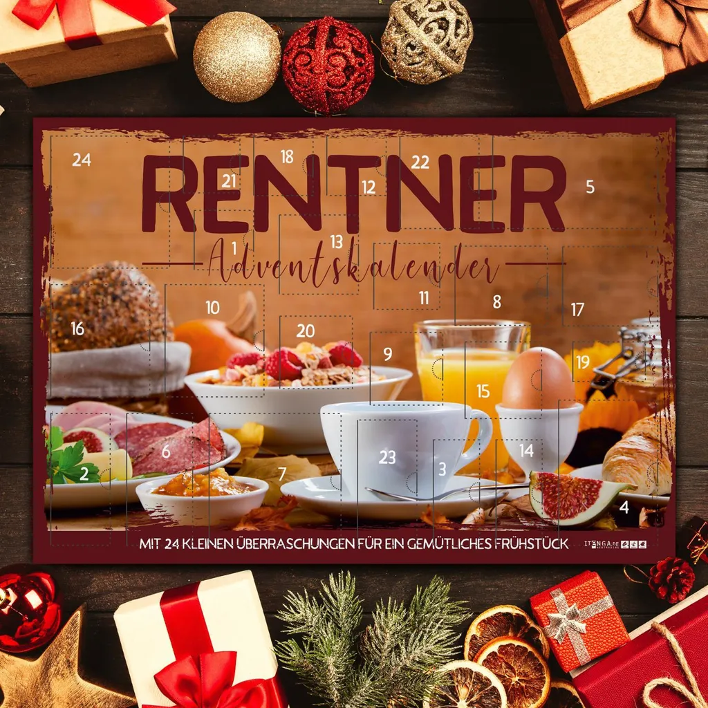 Itenga Adventskalender Rentner - Rentner Adventskalender Mit Frühstücksartikeln 5 Itenga Adventskalender Rentner - Rentner Adventskalender Mit Frühstücksartikeln – Bild 5