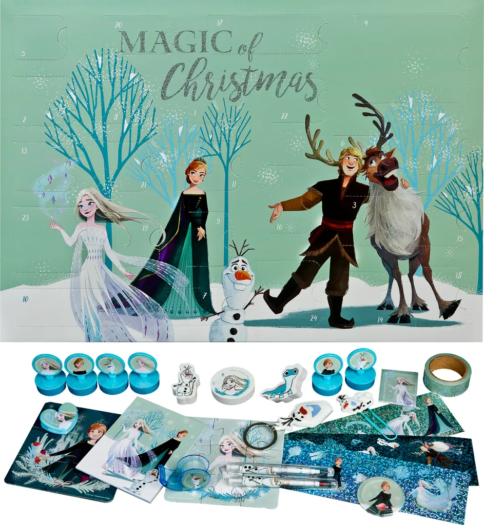 Undercover Adventskalender Gefüllt Disney Frozen Mit Glitzereffekt FRTW8024 2 Undercover Adventskalender Gefüllt Disney Frozen Mit Glitzereffekt FRTW8024 – Bild 2
