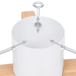 VidaXL Christbaumständer 55x55x15,5 Cm -Künstliche Weihnachtsbäume das Geschäft 622418cda781bc0a30dec2a2a5015822