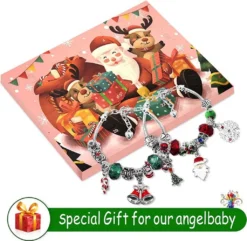 24 Tage Weihnachten Advent Kalender DIY Armband 2021 Weihnachten Countdown Weihnachtskalender -Künstliche Weihnachtsbäume das Geschäft 633525eb357fd92ed5ed5e0052e7dba0