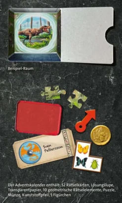 EXIT Adventskalender Pro - Das Verrückte Zeitreisemuseum Ravensburger 18958 -Künstliche Weihnachtsbäume das Geschäft 66ca28ea3c2190d79feca7642432ba32