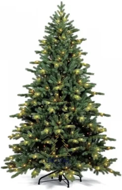 Künstlicher Weihnachtsbaum Spitzbergen 180 Cm Mit LED + Smart Adapter