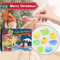 Adventskalender 2022, 24Stk Mochi Squishies Weihnachtskalender Für Jungen, Mädchen, Kinder, Weihnachten Advent Calendar Weihnachtsgeschenk -Künstliche Weihnachtsbäume das Geschäft 6a8430e6b9e385b17a1f1a3cae3f1a82