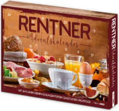 Itenga Adventskalender Rentner - Rentner Adventskalender Mit Frühstücksartikeln