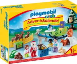 PLAYMOBIL 9391 1.2.3 Adventskalender "Waldweihnacht Der Tiere"