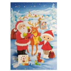 2er Set Glitzer Adventskalender Unser Sandmännchen Mit Bildern Zum öffnen Gr. A4 -Künstliche Weihnachtsbäume das Geschäft 6b7eed224095d5e0b9048918a4f1ad90