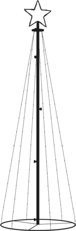 VidaXL LED-Weihnachtsbaum Kegelform Warmweiß 108 LEDs 70x180 Cm 11 VidaXL LED-Weihnachtsbaum Kegelform Warmweiß 108 LEDs 70x180 Cm -Künstliche Weihnachtsbäume das Geschäft 6f12fb561499cca50d36d464eb3b0f42