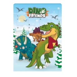 Adventskalender Dino Friends Vollmilchschokolade