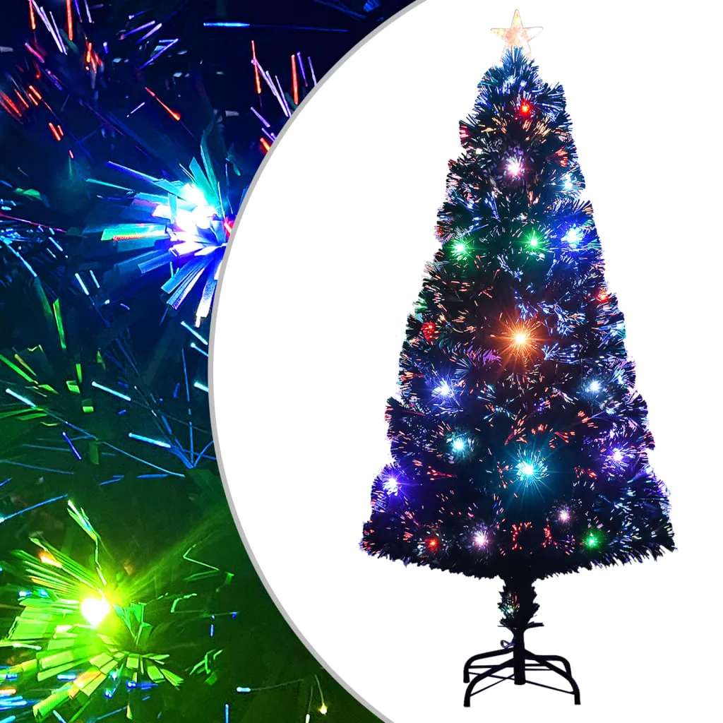 VidaXL Künstlicher Weihnachtsbaum Mit Ständer/LED 120 Cm Fiberoptik 2 VidaXL Künstlicher Weihnachtsbaum Mit Ständer/LED 120 Cm Fiberoptik – Bild 2