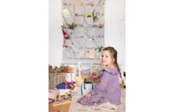 Kindsgut Adventskalender Aus 100% Baumwolle Zum Befüllen, Für Kinder Und Klein-Kinder, Mit 24 Türchen Zum Aufmachen Und Öffnen, Dezente Farben Und Schlichtes Design -Künstliche Weihnachtsbäume das Geschäft 7390d3d404dfa9669eee68e1dfd1a58a