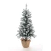 Evergreen Künstlicher Weihnachtsbaum Künstlicher Tannenbaum Kunstschnee LED 90 Cm