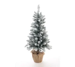 Evergreen Künstlicher Weihnachtsbaum Künstlicher Tannenbaum Kunstschnee LED 90 Cm