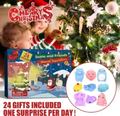24 Tage Weihnachten Adventskalender Anti-Stress Spielzeug Weihnachts Countdown Kalender Weihnachtsgeschenk Für Erwachsene Und Kinder