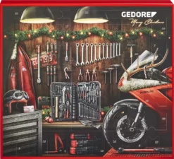 GEDORE 2022 Adventskalender 42- Teilig | 3304900 -Künstliche Weihnachtsbäume das Geschäft 762289d1f8c7cbc211e04cb05091b60d