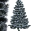 Saska Garden Weihnachtsbaum Künstlich 180cm - Schöne Weihnachtsdeko - PVC Künstlicher Weihnachtsbaum - Tannenbaum Künstlich Mit Schnee-Effekt