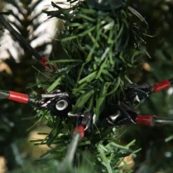 HOMCOM Künstlicher Weihnachtsbaum 1,5 M Christbaum Tannenbaum PVC PE Metall Grün Ø105 X 150 Cm -Künstliche Weihnachtsbäume das Geschäft 777a7558bab37c0b1f4170170b3377b1