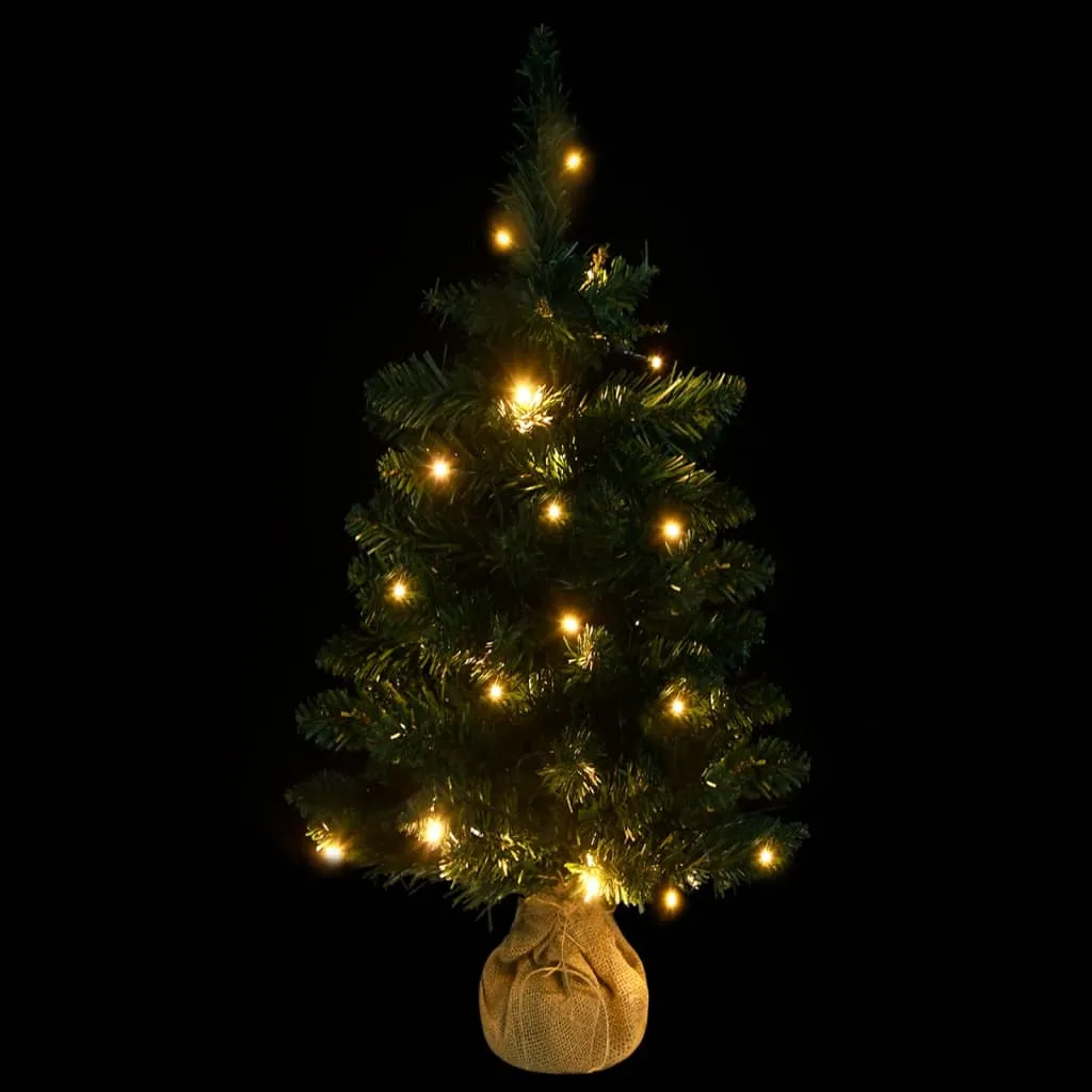 VidaXL Künstlicher Weihnachtsbaum Mit Ständer Und LEDs Grün 90 Cm PVC 7 VidaXL Künstlicher Weihnachtsbaum Mit Ständer Und LEDs Grün 90 Cm PVC – Bild 7