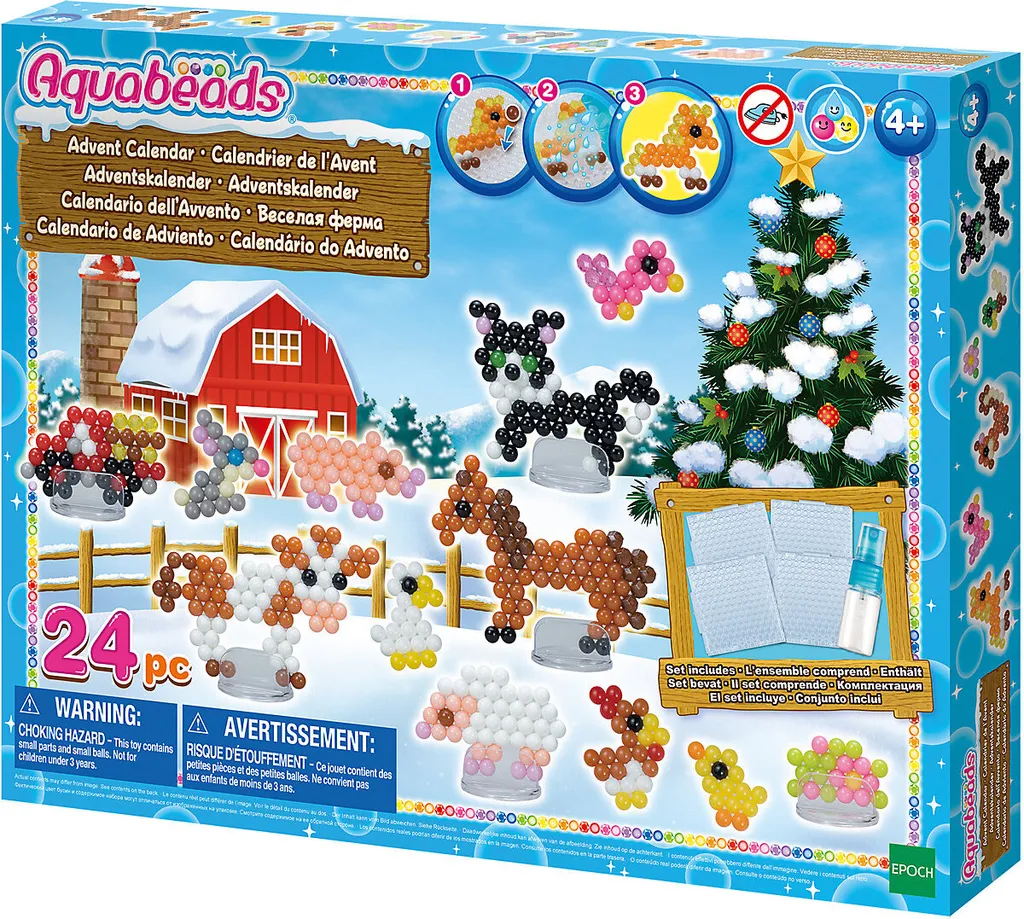 EPOCH Spielwaren Aquabeads Adventskalender 2019 Bauernhof Adventskalender Zum Basteln & Malen Saison Adventskalender 32M P3kr7 Raumenlager Weihnachten Spielzeugknaller 5 EPOCH Spielwaren Aquabeads Adventskalender 2019 Bauernhof Adventskalender Zum Basteln & Malen Saison Adventskalender 32M P3kr7 Raumenlager Weihnachten Spielzeugknaller – Bild 5