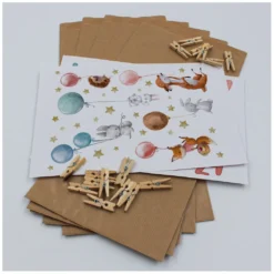 Adventskalender Set Hasen Bogen Mit Papiertüten Und Holzklammern Y067 -Künstliche Weihnachtsbäume das Geschäft 7b1b09d8b959912097313f9db0e6571f