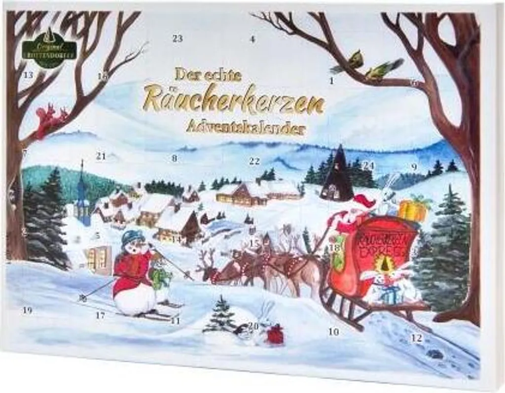 Der Echte Räucherkerzen Adventskalender Mit 24 Verschiedenen Crottendorfer Räucherkerzen 2 Der Echte Räucherkerzen Adventskalender Mit 24 Verschiedenen Crottendorfer Räucherkerzen – Bild 2