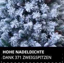 SVITA Künstlicher Weihnachtsbaum Tannenbaum Deko Christbaum Kunstbaum PVC 150 Cm Weiß -Künstliche Weihnachtsbäume das Geschäft 7ee107db2a3e5c5ef86fe19bf9550e81