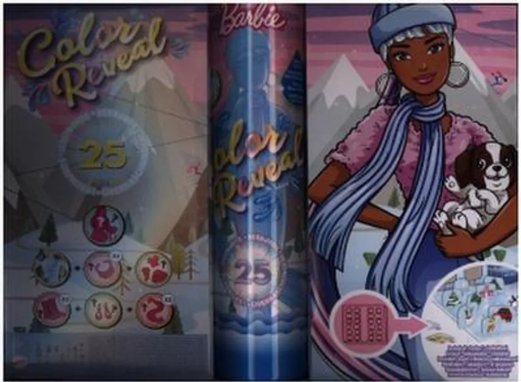 Barbie Color Reveal Adventskalender Mit 25 Überraschungen, Inkl 1 Puppe Und 1 Tier 7 Barbie Color Reveal Adventskalender Mit 25 Überraschungen, Inkl 1 Puppe Und 1 Tier – Bild 7