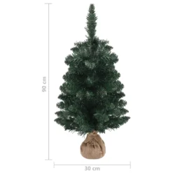 VidaXL Künstlicher Weihnachtsbaum Mit Ständer Grün 90 Cm PVC -Künstliche Weihnachtsbäume das Geschäft 8045f201d9d56576bc5bcdc09f8ab43e