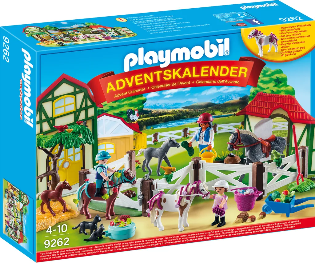 PLAYMOBIL 9262 Adventskalender "Reiterhof" 1 PLAYMOBIL 9262 Adventskalender "Reiterhof"
